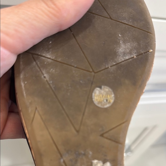 BCBGeneration Black Wedge Sandals with Ankle Strap - Picture 10 of 10